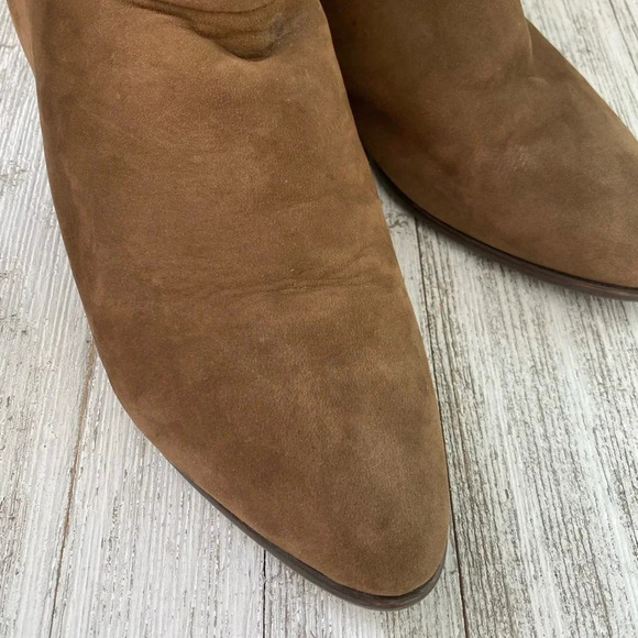 Buskens suede ankle boots Size 8 color mocha brown - Picture 9 of 13